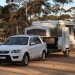 Here's the outfit we travel with. The Ford Territory is AWD and will get us & the off-Road camper/Caravan to pretty much any place we want to go, short of vehicle-wrecking rocky 4WD tracks. If it's that bad, we'll walk thanks instead of breaking things!
