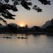 Coucher de soleil depuis Vang Vieng