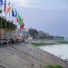 Les quais de Phnom Penh ou il fait bon se balader