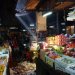 Le marché russe, le coin des fruits et légumes