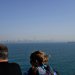 We sailed in late in the day, and the first thing we saw was the Burj Khalifa, the tallest building in the world, on the horizon.