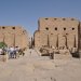 The Karnak Temple Complex (usually called Karnak) comprises a vast mix of ruined temples, chapels, pylons, and other buildings, notably the Great Temple of Amun and a massive structure begun by Pharaoh Ramses II (ca. 1391–1351 BC).