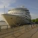 The Seabourn Sojourn in Bordeaux, France