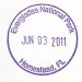 [EN] Everglades National Park Ernest F. Coe Visitor Center stamp.
[PL] Stempel Muzeum i Punktu Informacyjnego im. Ernesta F. Coe'a Parku Narodowego Everglades.