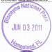 [EN] Biscayne National Park Dante Fascell Visitor Center stamp.
[PL] Stempel Muzeum i Punktu Informacyjnego im. Dante Fascella Narodowego Parku Biscayne.