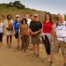 Our Gang: Maria, Pauli, Bettina, Brooke, Liza, David, Chuck, Stephanie and Me (Donny) at the Wood Canyon - Cholla Trail Junction.