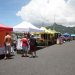 Quayside stalls at Rarotonga
