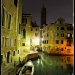 Venise, ambiance nocture le long des canaux