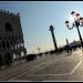Venise, place St Marc, au loin San Giorgio