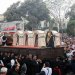 Here comes a statue of Jesus' body being taken to the tomb.

Saturday's processions would be all about Mary, since Jesus was buried. On Sunday, a resurrection procession was scheduled to occur.