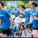 Run, une équipe permet de transporter des handicapés pour leurs faire vivre ce moment sportif