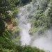 A steaming waterfall at Waikite