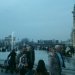 Looking towards the direction of the Arc of Triumph (both of them)  WNW