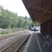 The now deserted station - nice tea rooms here