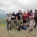 Some of the chaps at the Helvellyn trigpoint