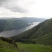 View of Thirlmere from top of Comb Crags