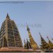 Shwedagon pagoda au crépuscule, la plus belle lumière pour les photos...