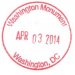 [EN] Washington Monument stamp.
[PL] Stempel Pomnika Waszyngtona.
