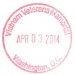 [EN] Vietnam Veterans Memorial stamp.
[PL] Stempel pomnika weteranów Wojny Wietnamskiej.