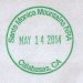 [EN] Santa Monica Mountains NRA stamp.
[PL] Stempel Narodowego Obszaru Rekreacji Góry Santa Monica.