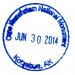 [EN] Cape Krusenstern National Monument stamp.
[PL] Stempel Narodowego Pomnika Przylądek Krusenstern.