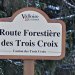 1 - Route forestière des Trois Croix