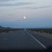 Heading on to Las Vegas as the Moon rises