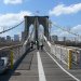 Fussweg über die Brooklyn Bridge (aber auch für Velos).