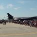 The B-1 Lancer is a strategic bomber used by the United States Air Force. First envisioned in the 1960s as a supersonic bomber with sufficient range and payload to replace the B-52 Stratofortress, it developed primarily into a low-level penetrator with long range and supersonic speed capability