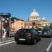 Our first viw of central Rome, we then spent 2 hours trying to find the hotel and a parking space, check the tracks of our journey round and round Rome, I almost ran out of fuel and had to find a petrol station