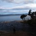 [EN] Lake Te Anau in the evening.
[PL] Jezioro Te Anau wieczorem.